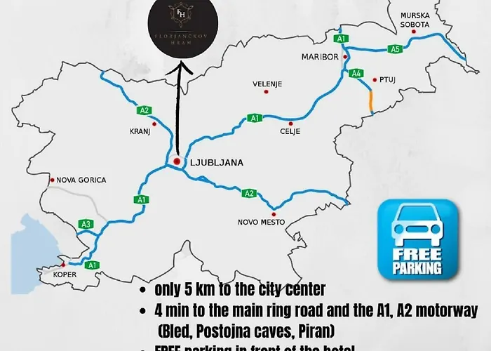 호텔 플로리안치코우 흐람 류블랴나